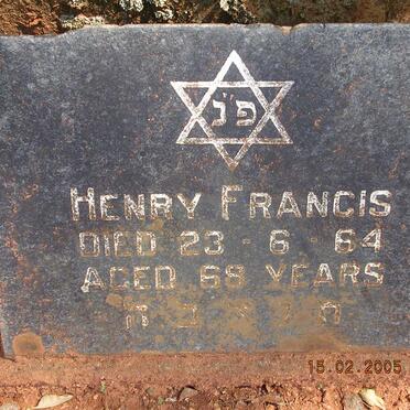 FRANCIS Henry -1964