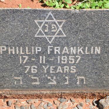 FRANKLIN Phillip -1957