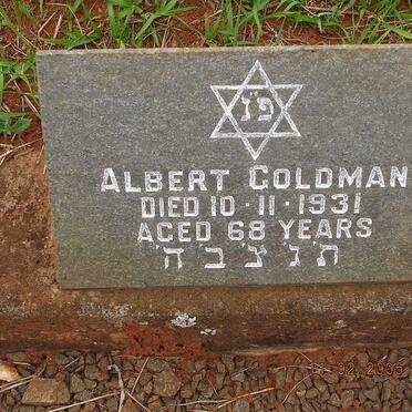 GOLDMAN Albert -1931