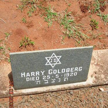 GOLDBERG Harry -1920