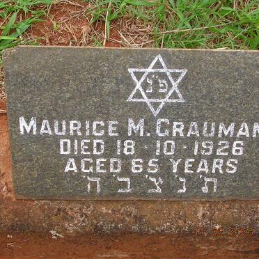 GRAUMANN Maurice M. -1926