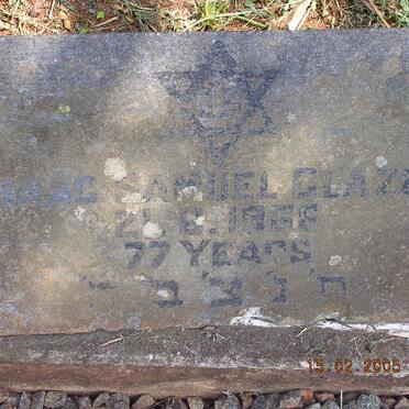 GLAZER Isaac Samuel -1956