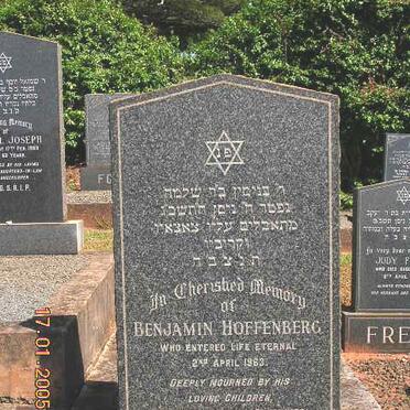 HOFFENBERG Benjamin -1963