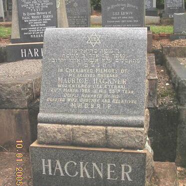 HACKNER Maurice -1965