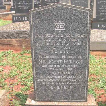 HERSCH Millicent -1966