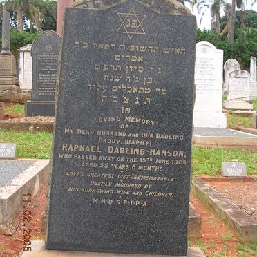 HANSON Raphael Darling -1929