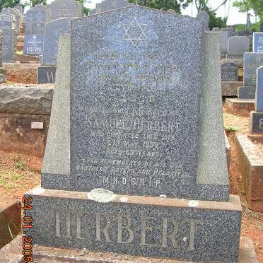 HERBERT Samuel -1958