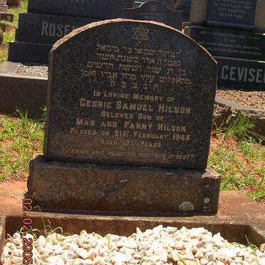 HILSON Cedric Samuel -1945