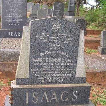 ISAACS Maurice -1957