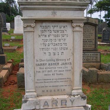 JANKS Harry Asher -1927