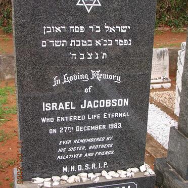 JACOBSON Israel -1983