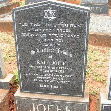 JOFFE Kate -1972
