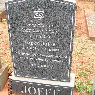 JOFFE Harry 1907-1986