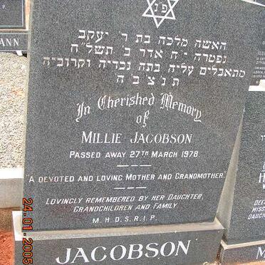 JACOBSON Millie -1978