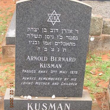 KUSMAN Arnold Bernard -1978