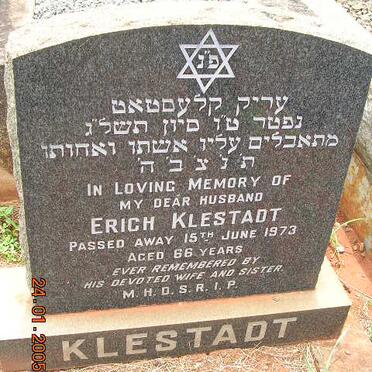 KLESTADT Erich -1973