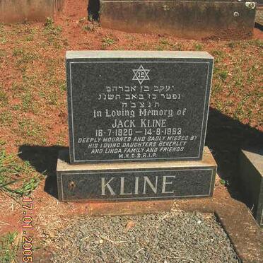 KLINE Jack 1920-1993