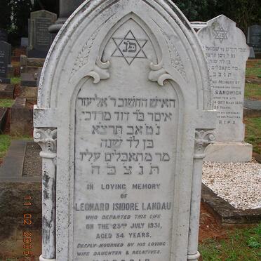 LANDAU Leonard Isidore -1931