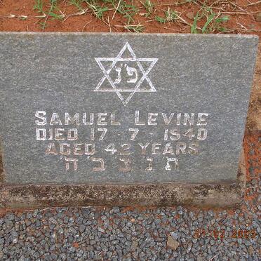 LEVINE Samuel -1940