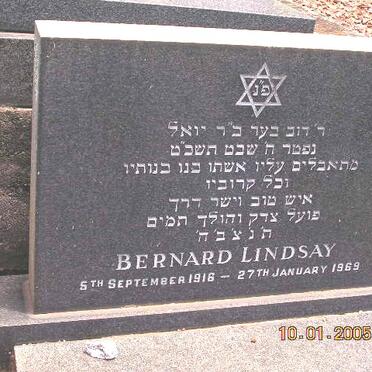 LINDSAY Bernard 1916-1969