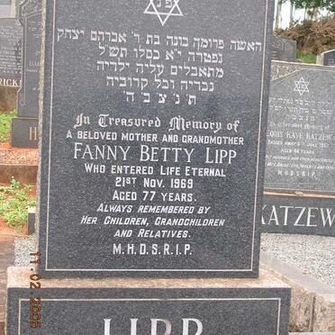 LIPP Fanny Betty -1969