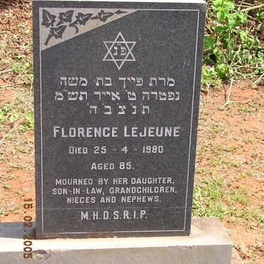 LEJEUNE Florence -1980