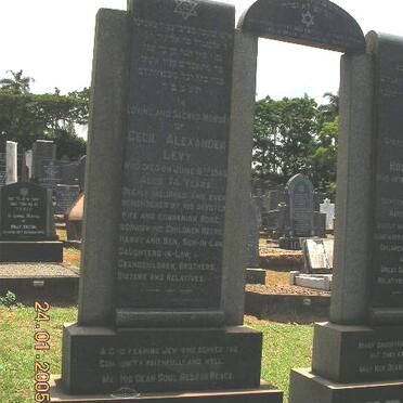 LEVY Cecil Alexander -1946