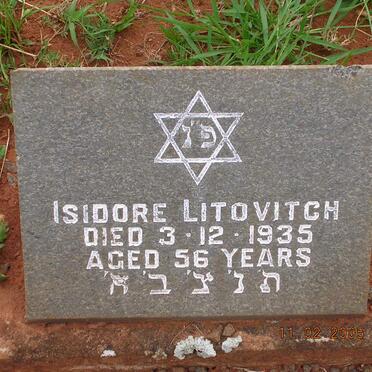 LITOVITCH Isidore -1935