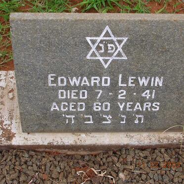 LEWIN Edward -1941