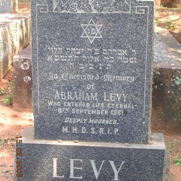 LEVY Abraham -1961