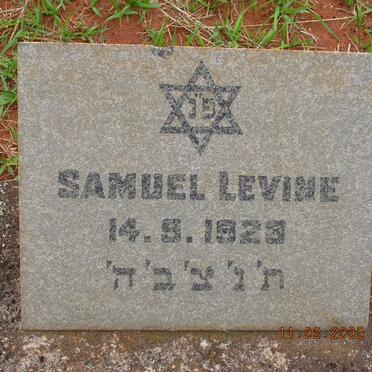 LEVINE Samuel -1928