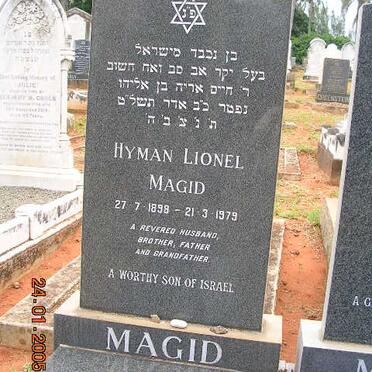 MAGID Hyman Lionel 1898-1979