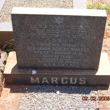 MARCUS Benjamin Robert -1970