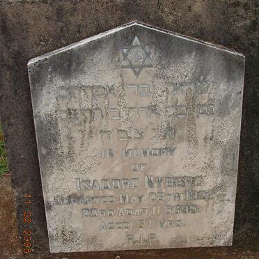 NYBERG Isadore -1935