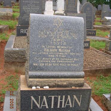 NATHAN Balduin -1951