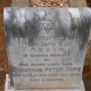 PATZ Jonathan Peter -1944