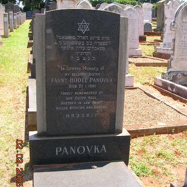 PANOVKA Fanny Hodel -1981