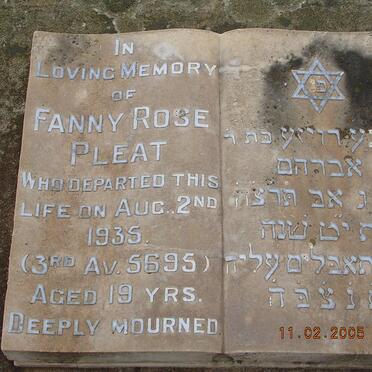 PLEAT Fanny Rose -1935