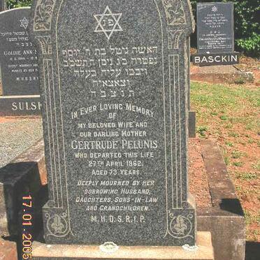 PELUNIS Gertrude -1962