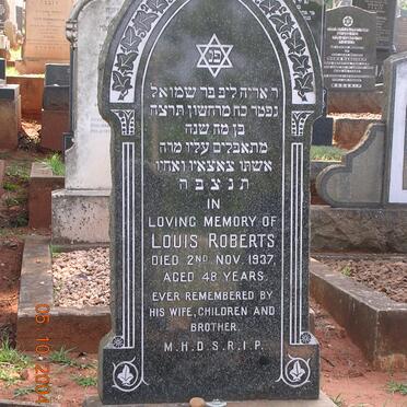 ROBERTS Louis -1937