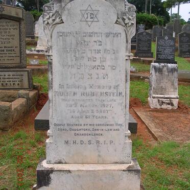 RUBENSTEIN Ruben -1927