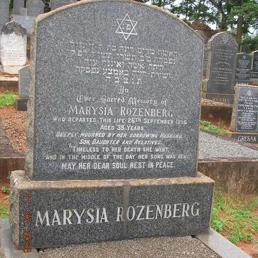 ROZENBERG Marysia -1956