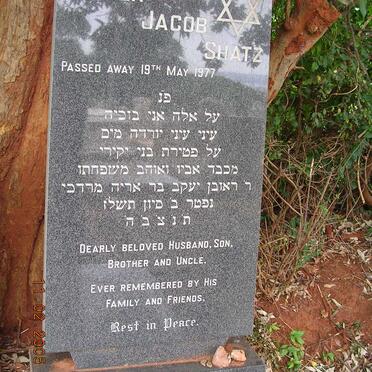 SHATZ Rueben Jacob -1977