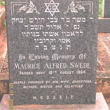 SWEDE Maurice Alfred -1964