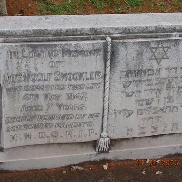 SMOOKLER Abe Woolf -1947