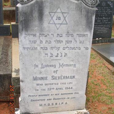 SILVERMAN Minnie -1944