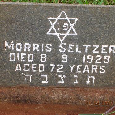SELTZER Morris -1929