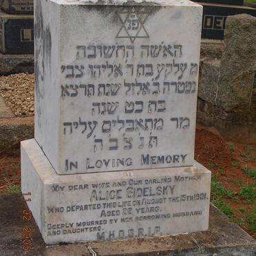 SIDELSKY Alice -1901