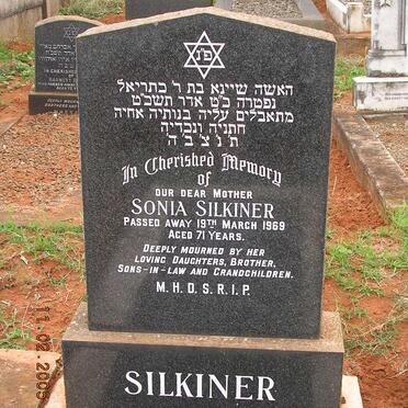SILKINER Sonia -1969