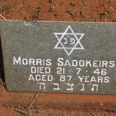 SADOKEIRSKI Morris -1946